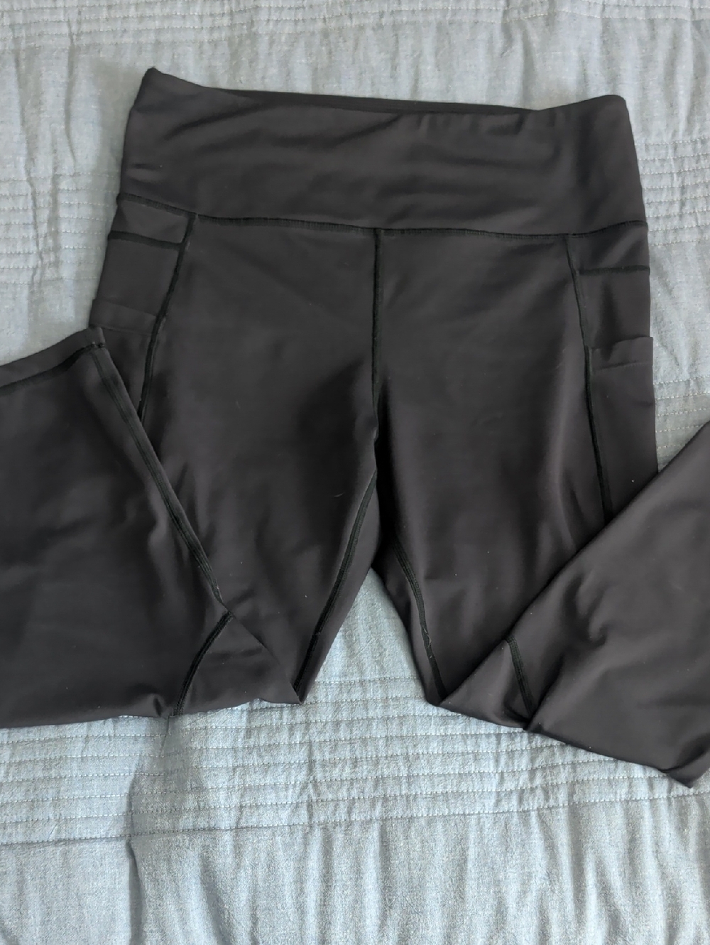 ZYIA Black High-Rise Active Capris